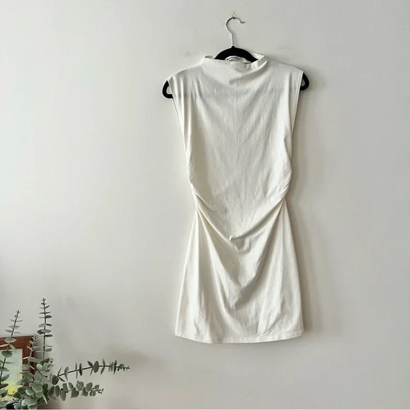 Reformation Alden Cream Knit Mini Dress - Picture 2 of 6